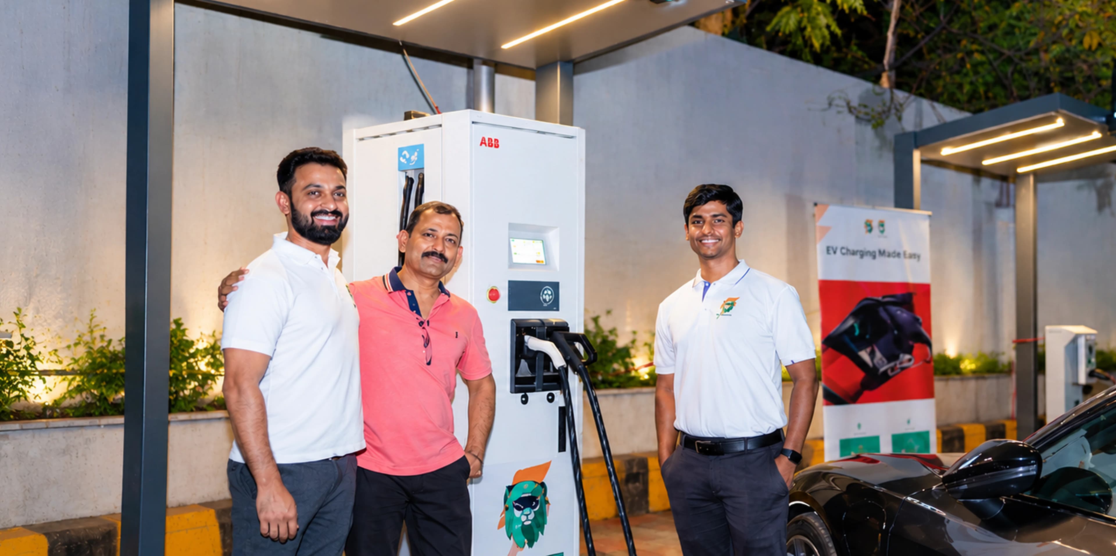 A LionCharge installation at Vamsiram BSR Tech Park.